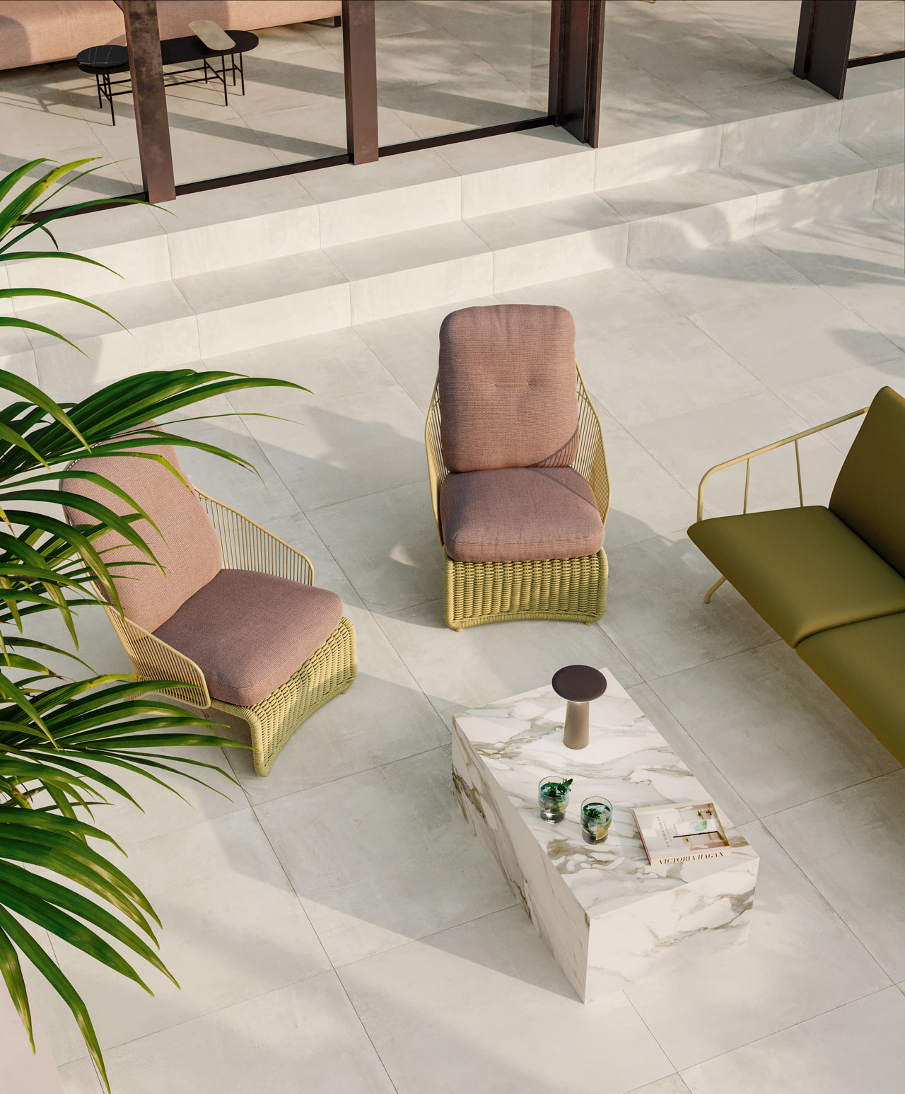 Portland Jordan Calacatta Gold 1280