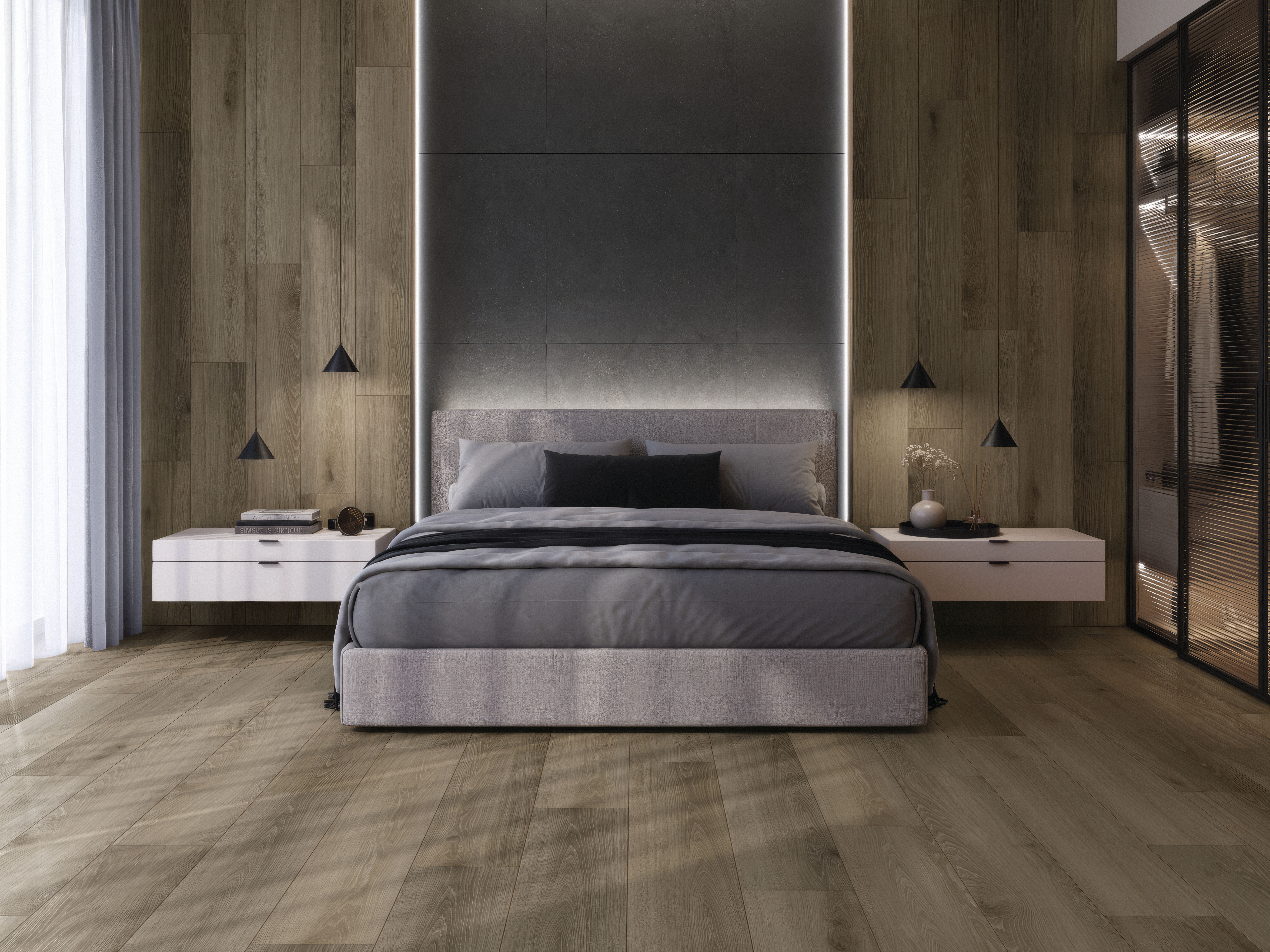 Palermo 1BEN002 PALERMO WALNUT 25x150